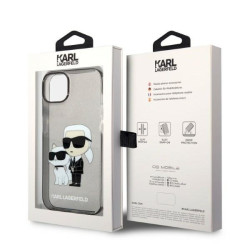 Karl Lagerfeld KLHCP14MHNKCTGK Hardcase Glitter Karl&Choup for iPhone 14 Plus/15 Plus 6.7" / black
