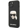 Karl Lagerfeld KLHCP14MKH3DBK Hardcase 3D Rubber Karl`s Head for iPhone 14 Plus/15 Plus 6.7" / black