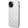 Karl Lagerfeld KLHCP14MLGMMSV3 Hardcase Monogram Iridesc for iPhone 14 Plus/15 Plus 6.7" / silver
