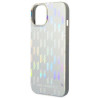 Karl Lagerfeld KLHCP14MLGMMSV3 Hardcase Monogram Iridesc for iPhone 14 Plus/15 Plus 6.7" / silver