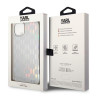 Karl Lagerfeld KLHCP14MLGMMSV3 Hardcase Monogram Iridesc for iPhone 14 Plus/15 Plus 6.7" / silver