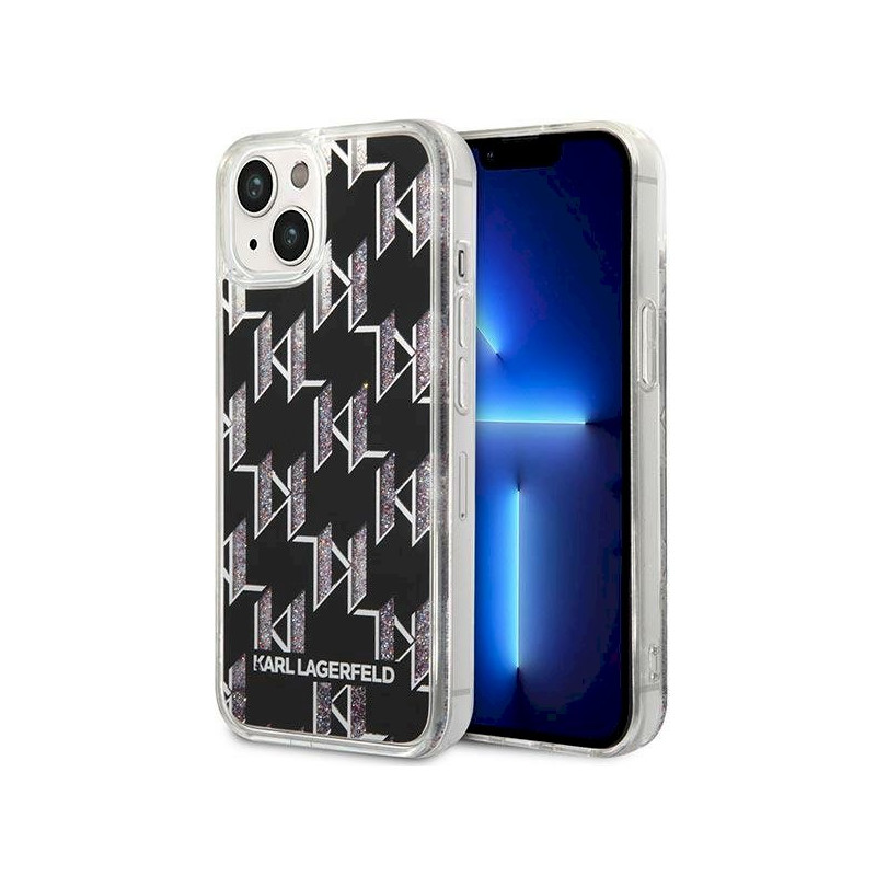 Karl Lagerfeld KLHCP14MLMNMK Hardcase for iPhone 14 Plus / 15 Plus 6,7" / black