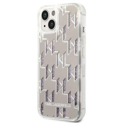 Karl Lagerfeld KLHCP14MLMNMS Hardcase for iPhone 14 Plus / 15 Plus 6,7" / silver