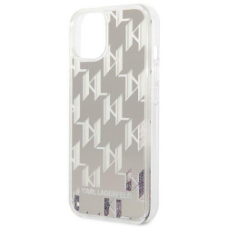 Karl Lagerfeld KLHCP14MLMNMS Hardcase for iPhone 14 Plus / 15 Plus 6,7" / silver