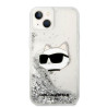 Karl Lagerfeld KLHCP14MLNCHCS Hardcase Glitter Choupette for iPhone 14 Plus/15 Plus 6.7" / silver