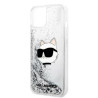 Karl Lagerfeld KLHCP14MLNCHCS Hardcase Glitter Choupette for iPhone 14 Plus/15 Plus 6.7" / silver