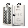 Karl Lagerfeld KLHCP14MPGKLSKG Hardcase for iPhone 14 Plus / 15 Plus 6.7" / grey Monogram Stripe