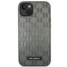 Karl Lagerfeld KLHCP14MSAKLHPG Saffiano Mono Metal Hardcase for iPhone 14 Plus / 15 Plus 6.7" / grey