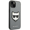 Karl Lagerfeld KLHCP14MSAPCHG Hardcase for iPhone 14 Plus / 15 Plus 6,7" / silver