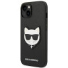Karl Lagerfeld KLHCP14MSAPCHK Saffiano Choupette Hardcase for iPhone 14 Plus / 15 Plus 6,7" / black