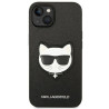 Karl Lagerfeld KLHCP14MSAPCHK Saffiano Choupette Hardcase for iPhone 14 Plus / 15 Plus 6,7" / black