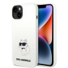 Karl Lagerfeld KLHCP14MSNCHBCH hardcase for iPhone 14 Plus / 15 Plus 6,7" / white