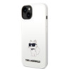 Karl Lagerfeld KLHCP14MSNCHBCH hardcase for iPhone 14 Plus / 15 Plus 6,7" / white