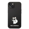 Karl Lagerfeld KLHCP14MSNCHBCK Silicone Choupette Hardcase for iPhone 14 Plus / 15 Plus 6.7" / black