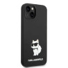 Karl Lagerfeld KLHCP14MSNCHBCK Silicone Choupette Hardcase for iPhone 14 Plus / 15 Plus 6.7" / black