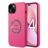 Karl Lagerfeld KLHCP14MSRSGRCF Hardcase for iPhone 14 Plus / 15 Plus 6,7" / pink