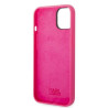 Karl Lagerfeld KLHCP14MSRSGRCF Hardcase for iPhone 14 Plus / 15 Plus 6,7" / pink