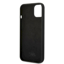 Karl Lagerfeld KLHCP14MSRSGRCK Silicone RSG hardcase for iPhone 14 Plus / 15 Plus 6,7" / black