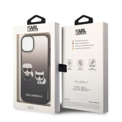 Karl Lagerfeld KLHCP14MTGKCK hardcase for iPhone 14 Plus/15 Plus 6,7" / black