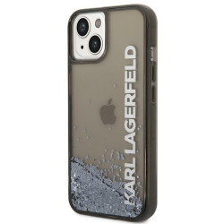 Karl Lagerfeld KLHCP14SLCKVK Hardcase Liquid Glitter Elong for iPhone 14/15/13 6,1" / black