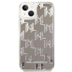 Karl Lagerfeld KLHCP14SLMNMS hardcase for iPhone 14/15/13 6,1" / silver