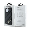 Karl Lagerfeld KLHCP14SPQDSMGK Diagonal Quilted Script Hardcase for iPhone 13/14/15 6.1" / black