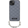 Karl Lagerfeld KLHCP14SSACKLHPG Saffiano Monogram Ch Hardcase for iPhone 14 / 15 / 13 6.1" / silver