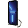 Karl Lagerfeld KLHCP14SSACKLHPG Saffiano Monogram Ch Hardcase for iPhone 14 / 15 / 13 6.1" / silver