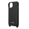 Karl Lagerfeld KLHCP14SSTMMK Hardcase Monogram Plaque Logo Stra for iPhone 14/15/13 6,1" / black