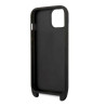 Karl Lagerfeld KLHCP14SSTMMK Hardcase Monogram Plaque Logo Stra for iPhone 14/15/13 6,1" / black