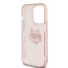 Karl Lagerfeld KLHCP14XHKLPCHP iPhone 14 Pro Max 6.7" Hardcase IML Choupette Head & Monog / pink