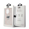 Karl Lagerfeld KLHCP14XHKLPCHP iPhone 14 Pro Max 6.7" Hardcase IML Choupette Head & Monog / pink
