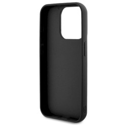 Karl Lagerfeld KLHCP15L3DRKSDLK Hardcase 3D Rubber Signature for iPhone 15 Pro 6.1" / black