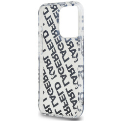 Karl Lagerfeld KLHCP15LHKFOEMD iPhone 15 Pro 6.1" Hardcase IML Fullover Logo / gold