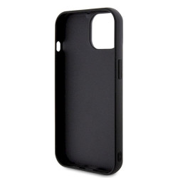 Karl Lagerfeld KLHCP15S3DMBKCK Hardcase 3D Rubber Glitter Logo for iPhone 15/14/13 6.1" / black