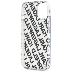 Karl Lagerfeld KLHCP15SHKFOEMD Hardcase IML Fullover Logo for iPhone 15 / 14 / 13 6.1" / gold