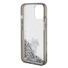 Karl Lagerfeld KLHCP15SLKCNSK iPhone 15/14/13 6.1" transparent hardcase Liquid Glitter Choupette