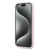 Karl Lagerfeld KLHCP15SPQDSMGP Diagonal Quilted Script Hardcase for iPhone 15/14/13 6.1" / pink
