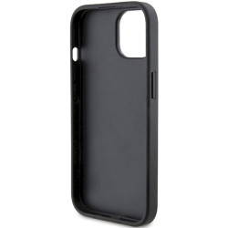 Karl Lagerfeld KLHCP15SPQKPMK Quilted K Pattern Hardcase for iPhone 15/14/13 6.1" / black