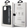 Karl Lagerfeld KLHCP15SPSAKDGCK Hardcase Saffiano Rhinestones & for iPhone 15/14/13 6.1" / black