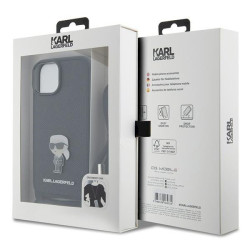 Karl Lagerfeld KLHCP15SSASKNPSK Crossbody Saffiano Mon Hardcase for iPhone 15/14/13 6.1" / black