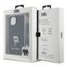 Karl Lagerfeld KLHCP15SSASKNPSK Crossbody Saffiano Mon Hardcase for iPhone 15/14/13 6.1" / black