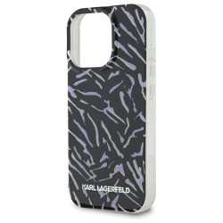 Karl Lagerfeld KLHCP16LHZBPKCCU iPhone 16 Pro 6.3" Zebra With Cord / purple