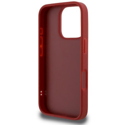 Karl Lagerfeld KLHCP16LPQDSMGR Quilted Signature Hardcase for iPhone 16 Pro 6.3" / red