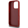 Karl Lagerfeld KLHCP16LPQDSMGR Quilted Signature Hardcase for iPhone 16 Pro 6.3" / red