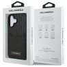 Karl Lagerfeld KLHCP16SPGKHPRPK Hardcase Monogram for iPhone 16 6.1" / black