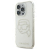 Karl Lagerfeld KLHCP16XHKHDCELT IML Rhinestones Karl Head Case for iPhone 16 Pro Max 6.9" / transparent