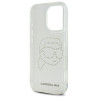 Karl Lagerfeld KLHCP16XHKHDCELT IML Rhinestones Karl Head Case for iPhone 16 Pro Max 6.9" / transparent
