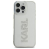 Karl Lagerfeld KLHCP16XHKLSTDCT Hardcase IML Rhinestones Logo for iPhone 16 Pro Max 6.9" / transparent