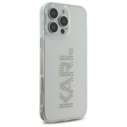 Karl Lagerfeld KLHCP16XHKLSTDCT Hardcase IML Rhinestones Logo for iPhone 16 Pro Max 6.9" / transparent